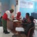 Bhabinkamtibmas Polsek Cisaat Hadiri Pembagian Insentif Linmas Desa Cisaat