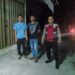 Kanit Samapta  Polsek  Kadudampit giat patroli sambang ke pertokoan