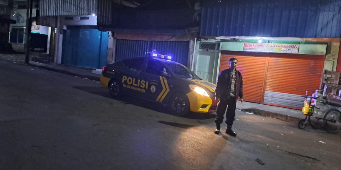 Polsek Citamiang Tingkatkan Patroli Strong Point Antisipasi Gangguan Kamtibmas Di Malam Hari