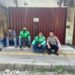 Dialogis dengan Driver Ojek Online,Personil Unit Samapta Polsek Ciaaat Sampaikan Pesan Kamtibmas
