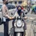 Personel Unit Lalulintas Polsek Cisaat Berikan Teguran Humanis Kepada Pengendara dalam Operasi Zebra