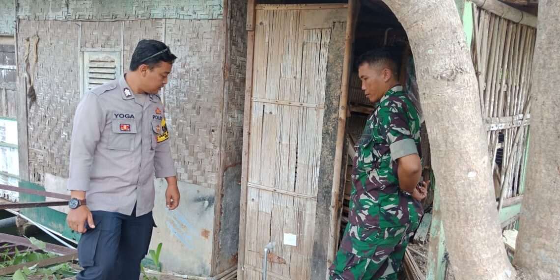 Bersinergi,Babinsa Dan Babinkamtibmas dalam menjaga wilayah desa binaannya