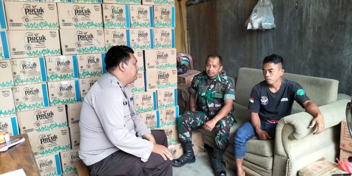 Sambangi Warga, Polisi di Kota Sukabumi Sampaikan Imbauan Kamtibmas