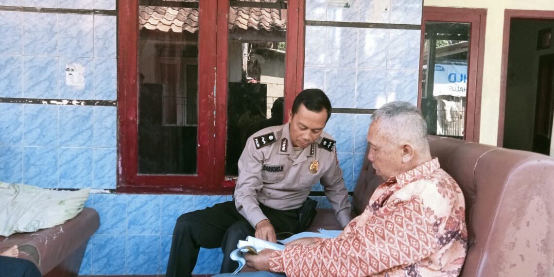 Kanit Samapta Polsek Cireunghas, Laksanakan Silaturahmi Dan Sambangi Tokoh Masyarakat