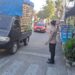 Polsek Citamiang Gatur Pagi Hari Sebagai Bentuk Pelayanan Kepada Masyarakat