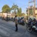 Personil Polsek Citamiang Gatur Pagi Hari