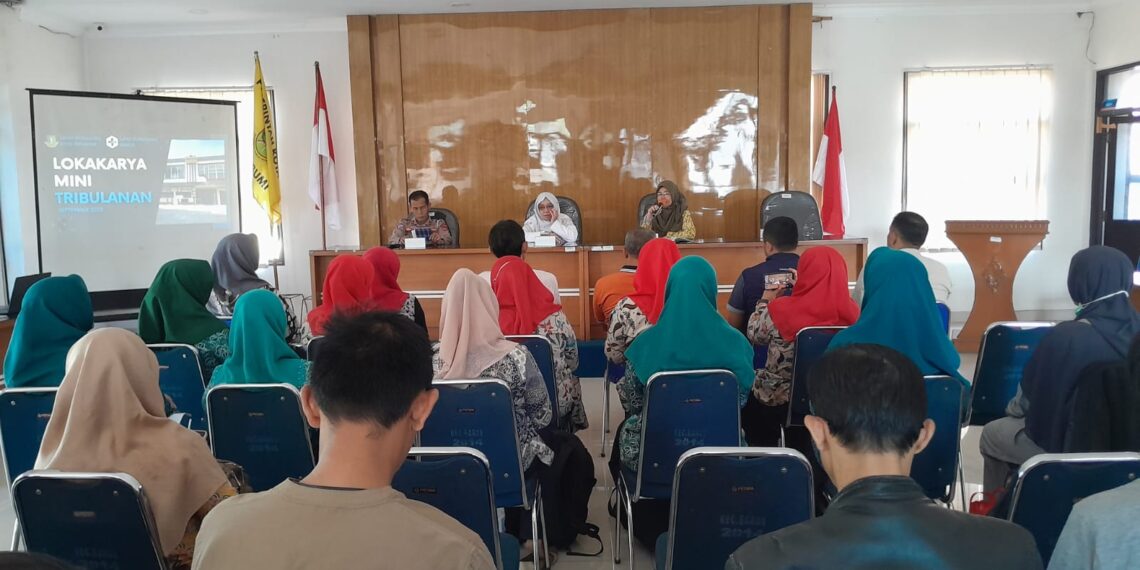 POLSEK MENGIKUTI GIAT LOKAKARYA MINI TRIBULANAN KE III PUSKESMAS BAROS