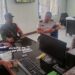 Bhabinkamtibmas Polsek Cikole Beserta Babinsa Laksanakan Silaturahmi Dengan Lurah
