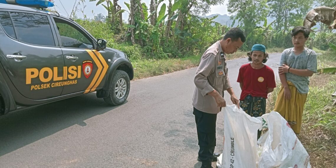 Polsek Cireunghas Polres Sukabumi Kota, Laksanakan Cek Dan Olah TKP Pencurian