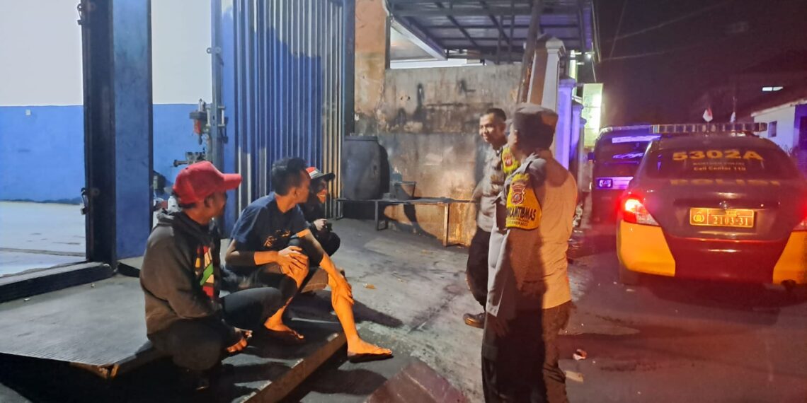 Antisipasi Terjadinya Gangguan Kamtibmas Polsek Citamiang Gelar Patroli KRYD
