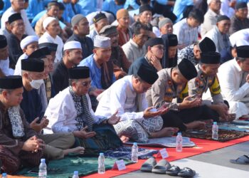 Kemarau Panjang, Ribuan Masyarakat Sukabumi Laksanakan Shalat Istisqa