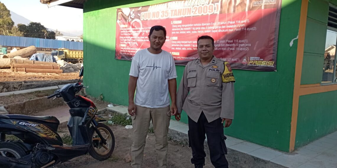 Polsek Cisaat Sosialisasikan Anti-Narkoba di Kampung Bebas Narkoba