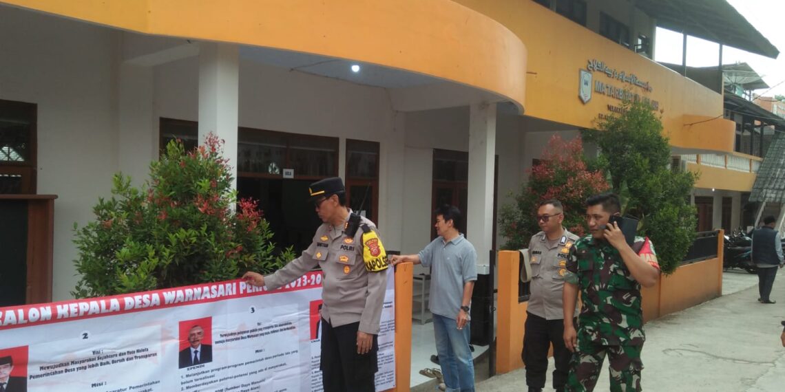 Polsek Sukabumi Laksanakan Monitoring Persiapan Pelaksanaan PILKADES serentak