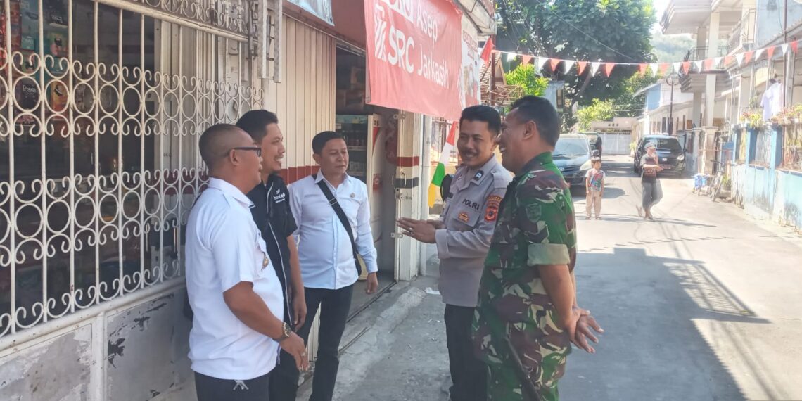 Wujudkan Sinegritas TNI-POLRI dan Lurah Lembursitu