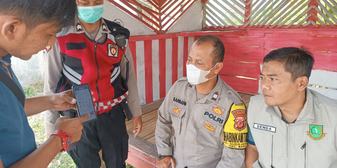 POLSEK BAROS LAKSANAKAN SOSIALISASI APLIKASI POLRI SUPER APP