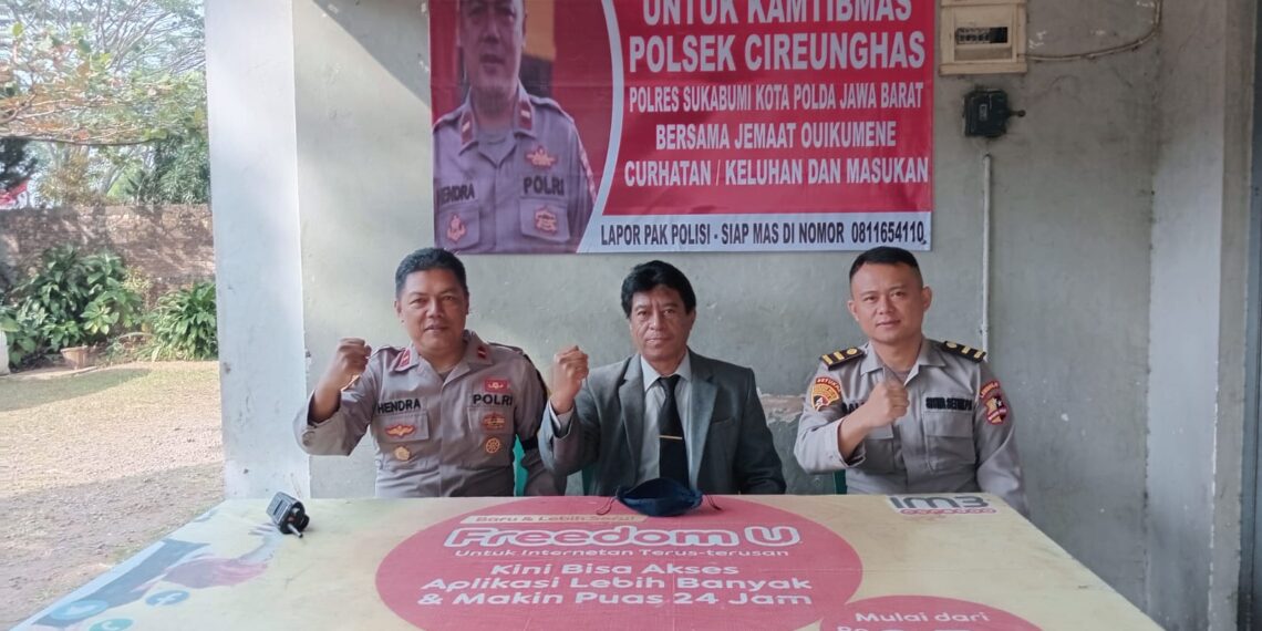 Kapolsek Cireunghas Kembali Menggelar Minggu Kasih,Warga Siap Dukung Kamtibmas