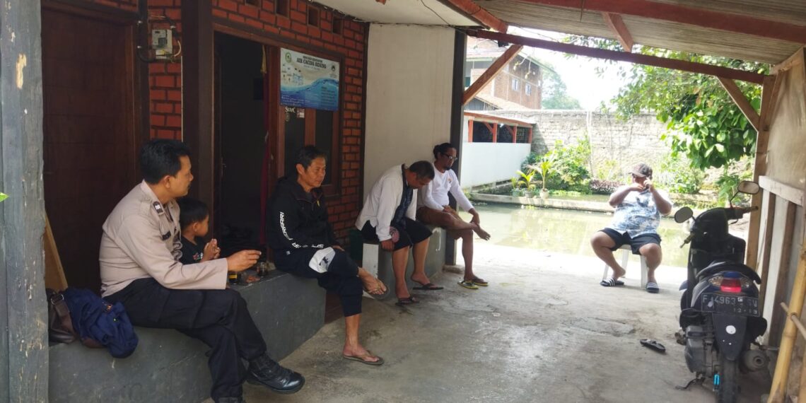 Bhabinkamtibmas Sampaikan Himbauan Kamtibmas