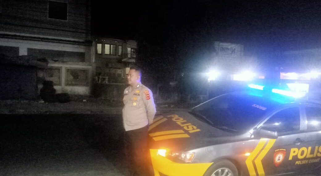 Unit Samapta Polsek Cisaat Tekan Kriminalitas dan Gangguan Kamtibmas