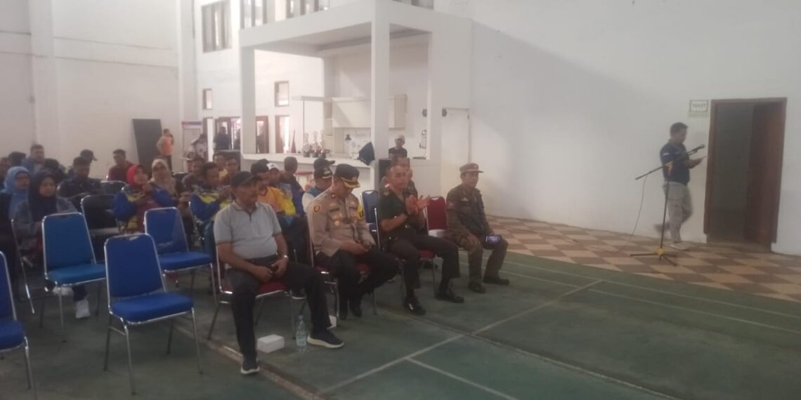 Kapolsek Cisaat hadiri   Turnamen Tenis Meja Antar Instansi SeKecamatan Cisaat