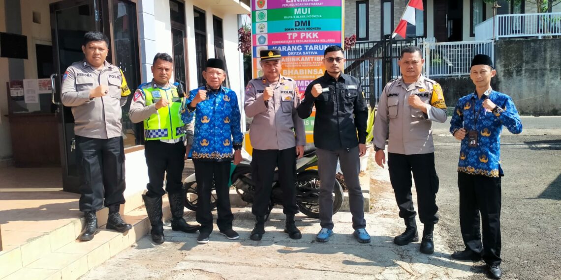 ANGGOTA POLSEK SUKARAJA LAKSANAKAN PENGAMANAN KEGIATAN KAMPANYE PILKADES