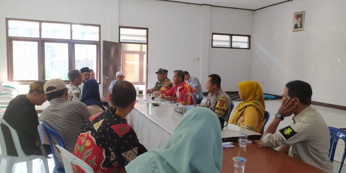 Kekompakan Babinsa dan Bhabinkamtibmas Perkuat Sinegritas TNI POLRI untuk menjaga Kamtibmas