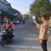 Gatur Pagi Hari Polsek Citamiang Sebagai Bentuk Pelayanan Kepada Masyarakat