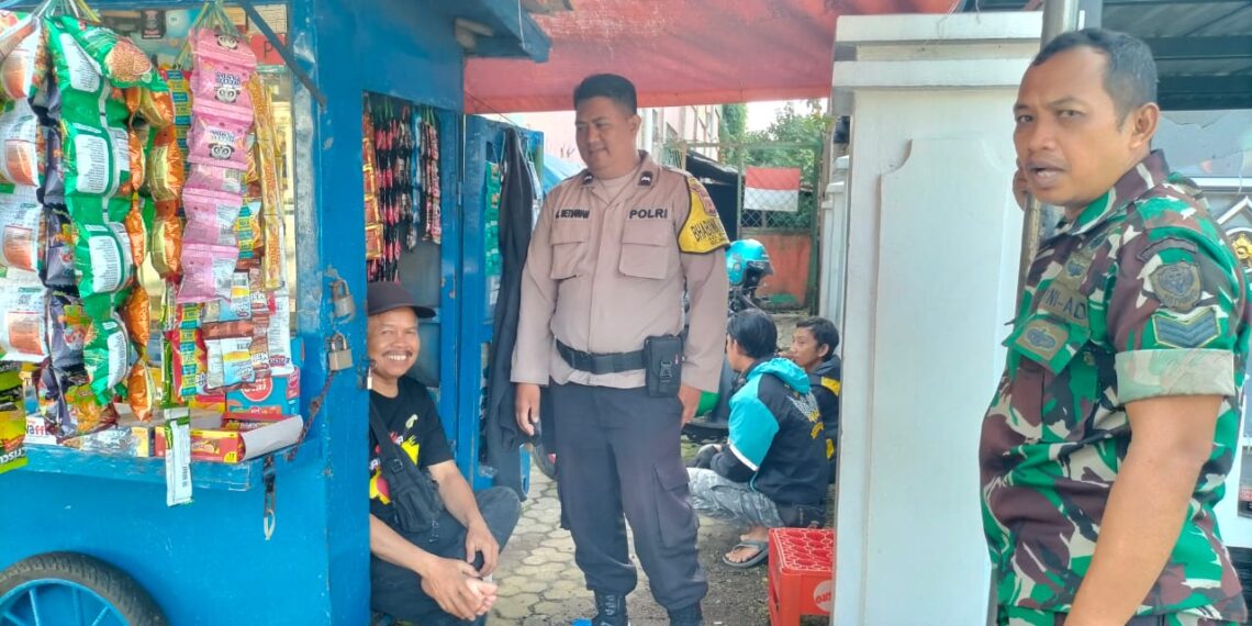 Sambangi Warga, Polisi di Kota Sukabumi Sampaikan Imbauan Kamtibmas