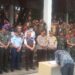 Menghadiri Deklarasi Damai Pilkades Serentak Kabupaten Sukabumi Tahun 2023 Kapolsek Cisaat