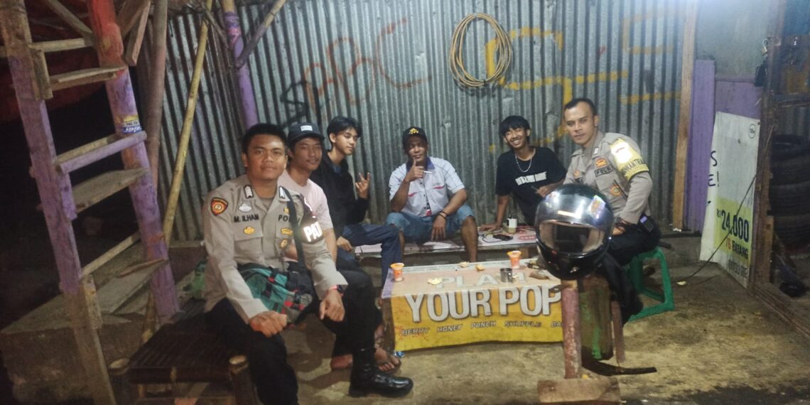 Patroli Dialogis di malam hari Upaya Polri Ciptakan Kamtibmas