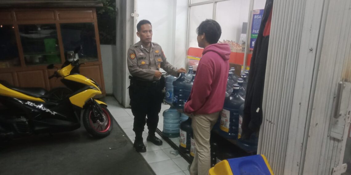 Polsek Cisaat Rutin Laksanakan Patroli Malam Hari