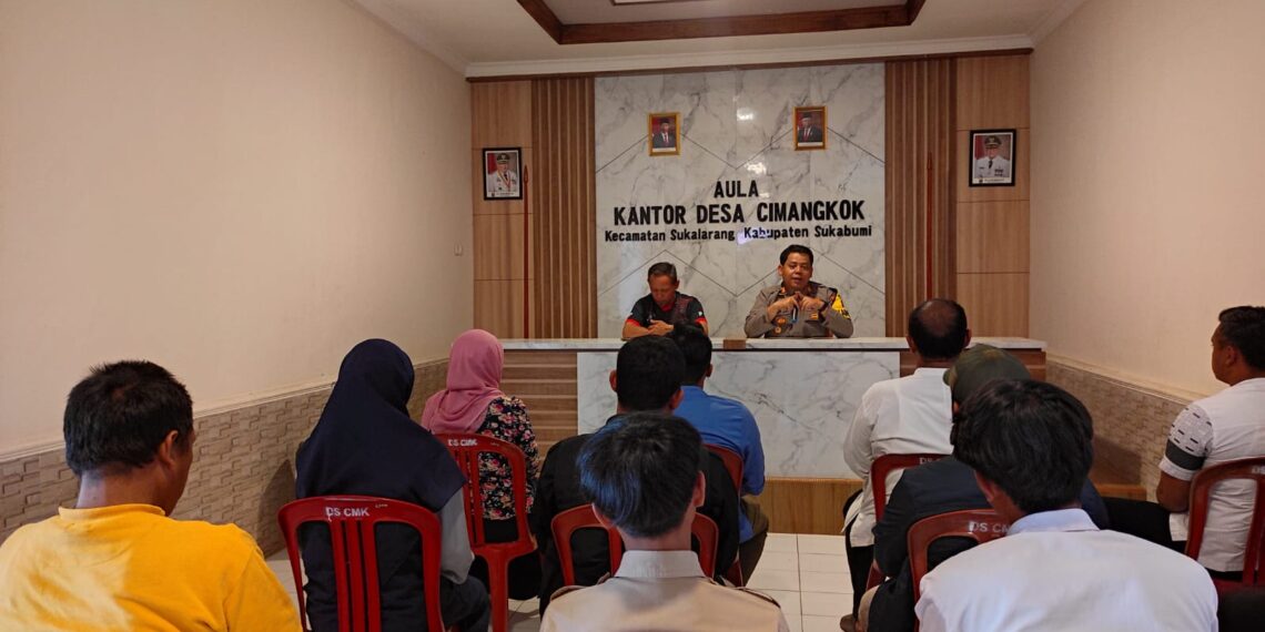 Kapolsek Sukalarang Jalin Silaturahmi Dengan Instansi Kec. Sukalarang Melalui Giat Ngariung Sareng Kapolsek