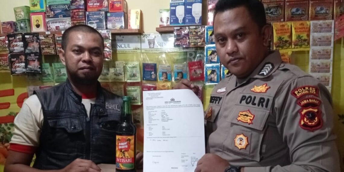 Polsek Cisaat Jaga Gukamtibmas (Gangguan Keamanan dan Ketertiban Masyarakat ), dan Berantas peredaran miras