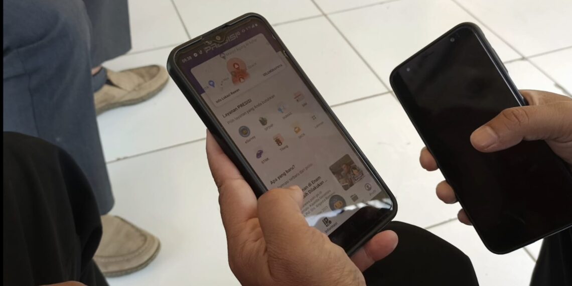 Polsek Cireunghas Sosialisasi Aplikasi Super App Polri