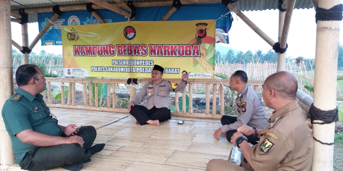 Polsek Kebon Pedes Cegah Peredaran Narkoba dalam Program Kampung Bebas Narkoba Wilayah Kecamatan Kebon Pedes