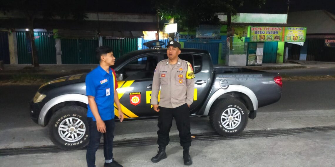 Polsek Kebon Pedes Patroli KRYD untuk Antisipasi Kejahatan Malam Hari
