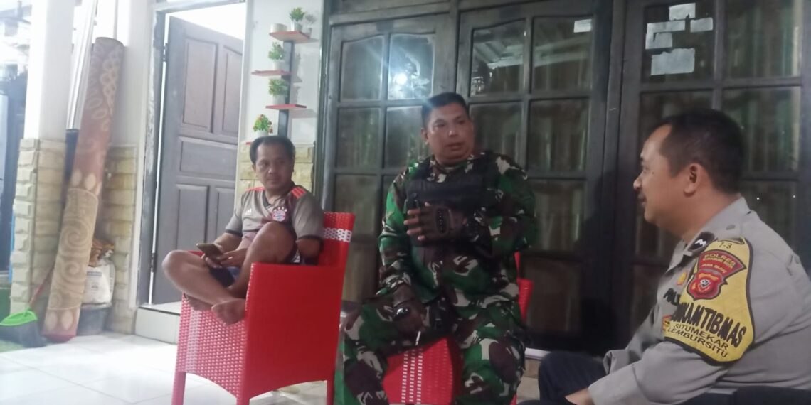 Sinegritas TNI POLRI sambang Wilayah Ciptakan Kamtibmas Aman