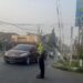 Polsek Warudoyong Kepada Masyarakat Yang Akan Melaksanakan Aktifitas Di Pagi Hari Guna Memberikan Kelancaran Bagi Pengguna Jalan