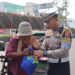 Jelang Hari Lalulintas Bhayangkara ke-68, Sat Lantas Polres Sukabumi Kota Salurkan Bansos