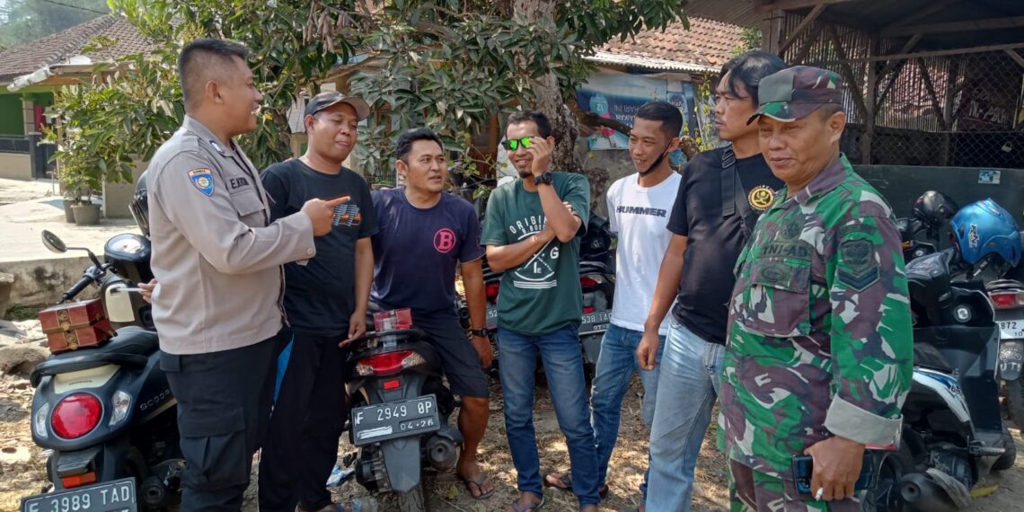 Bhabinkamtibmas dan Babinsa Sambangi Warga Binaan