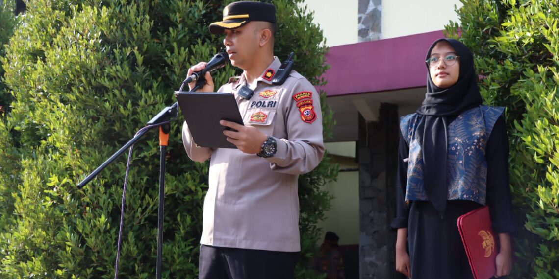 Kenalkan Super App, Wakapolres Sukabumi Kota Ajak Siswa Bijak Bermedsos