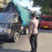 Ciptakan Kamseltibcarlantas, Polsek Citamiang Gelar Pelayanan Rutin Gatur Siang hari