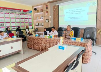 Tingkatkan Kerjasama Dalam Bidang Kesehatan, Kapolsek Kebon Pedes Hadiri Lokakarya Mini Triwulan III
