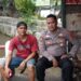 Unit Samapta Polsek Cisaat Sampaikan Pesan Kamtibmas Pada Masyarakat