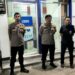 Polsek Sukalarang Patroli  Malam Hari Kontrol ATM BRI Cegah Kejahatan Perbankan