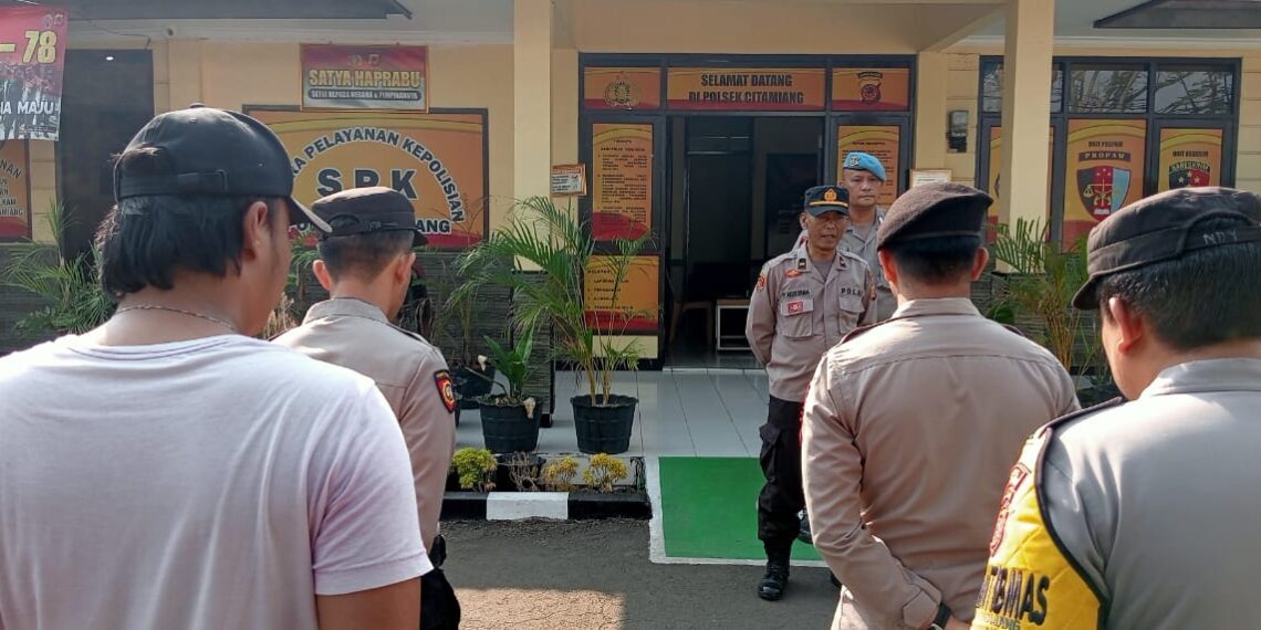 Laksanakan Apel Pagi Polsek Citamiang Sebagai Bentuk Kedisiplinan