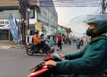 Unit Samapta Polsek Lembursitu Lakukan Gatur pagi hari.