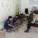 Sinergitas TNI POLRI Bhabinkamtibmas Polsek Cibeureum  dengan Babinsa Koramil Baros Melaksanakan kegiatan Pemantauan wilayah bersama sama
