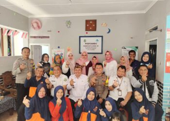 Kegiatan Ngariung sareng Kapolsek Citamiang bersama Camat Citamiang