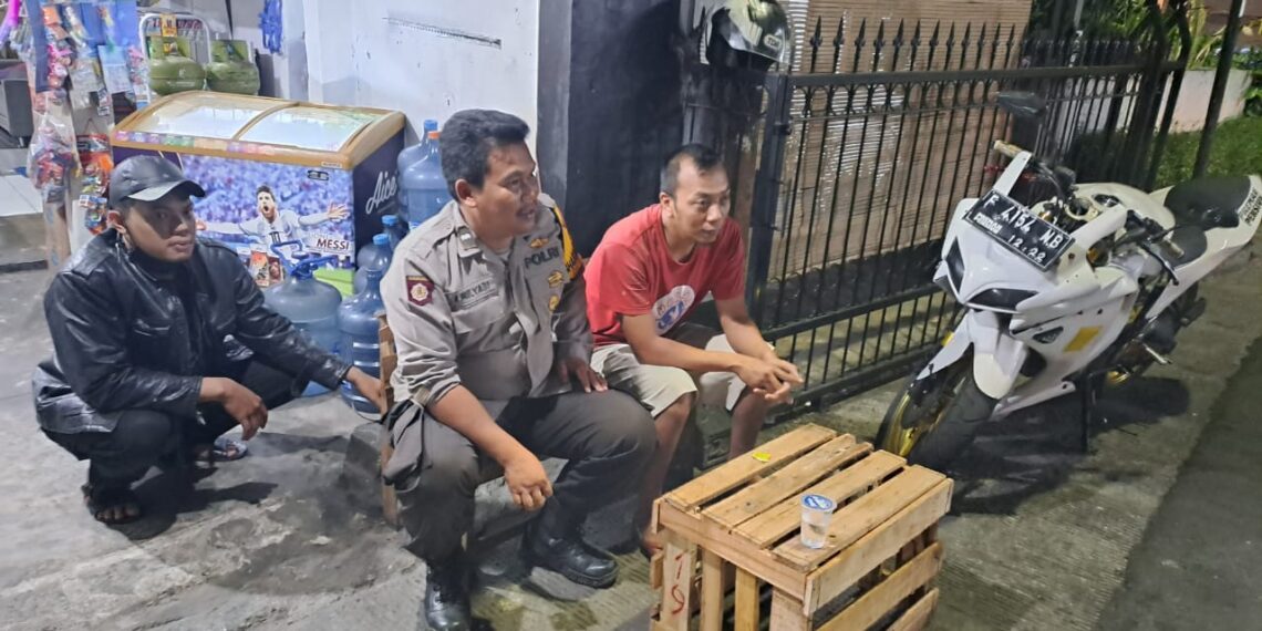 Polsek Citamiang Gelar Patroli KRYD, Antisipasi Terjadinya Gangguan Kamtibmas