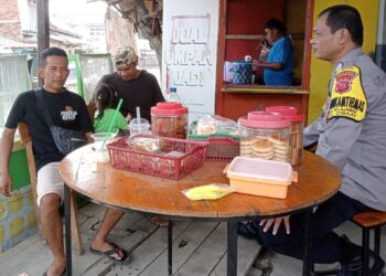 Polsek Cisaat Lakukan Silaturahmi Kamtibmas pada masyarakat